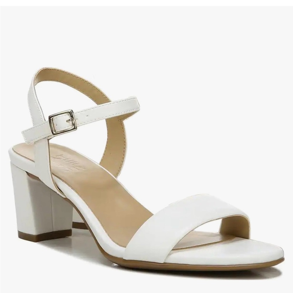 Naturalizer Bristol white dress sandals . New in box. 8.5